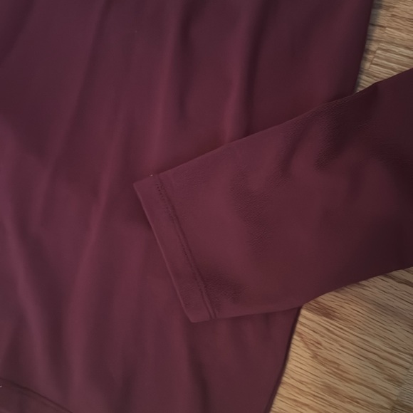 Men’s Marine Layer x Lost & Found Cordovan Natural Quarter Zip Pullover szM - Picture 5 of 8